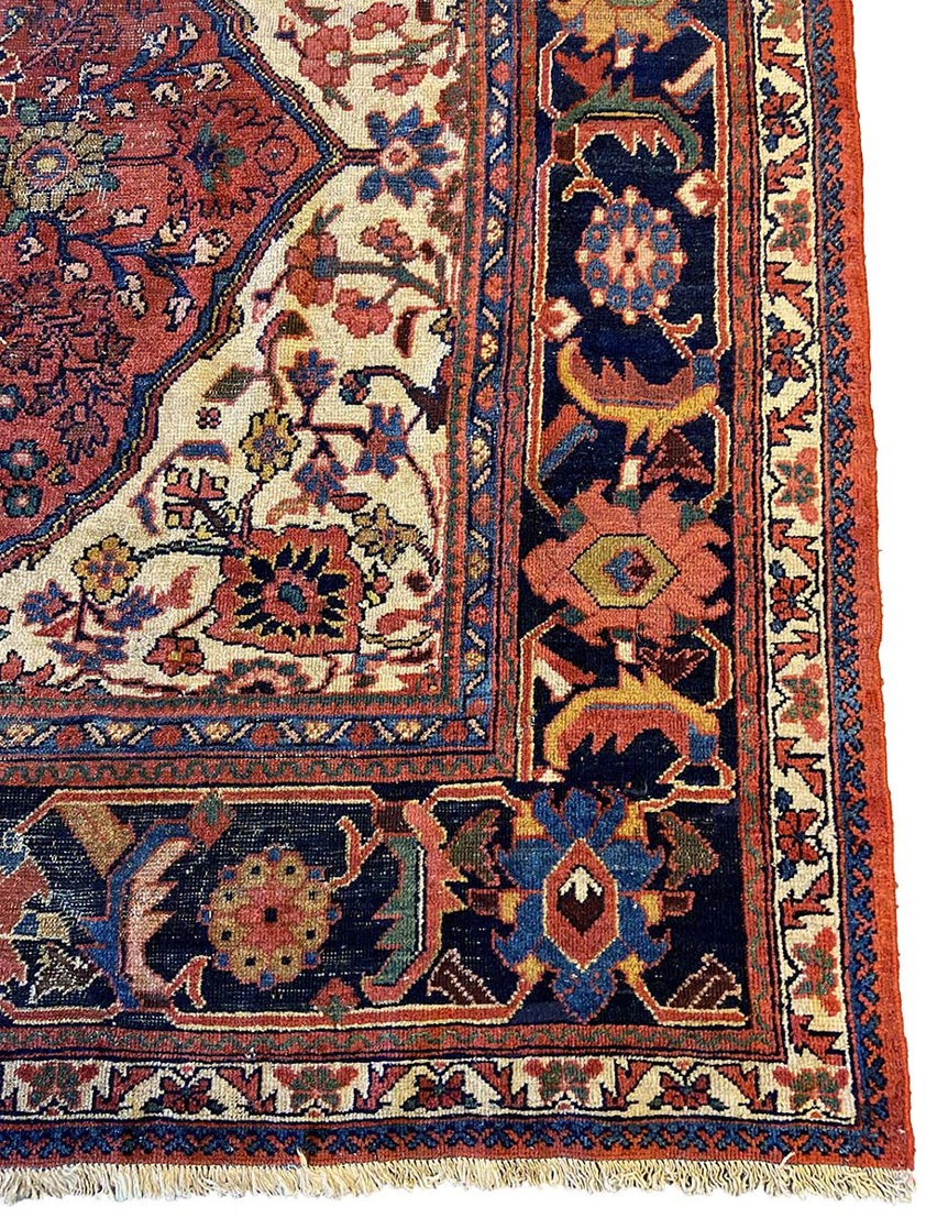 Antique Persian Ziegler Mahal Rug
