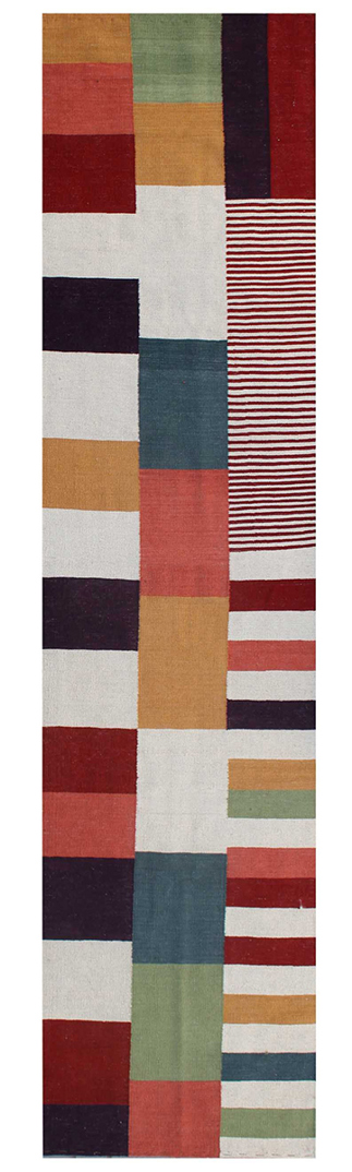 Contemporary Afghan Kilim Runner