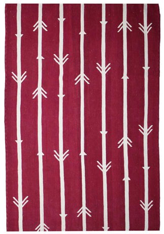 Contemporary Afghan Kilim Rug