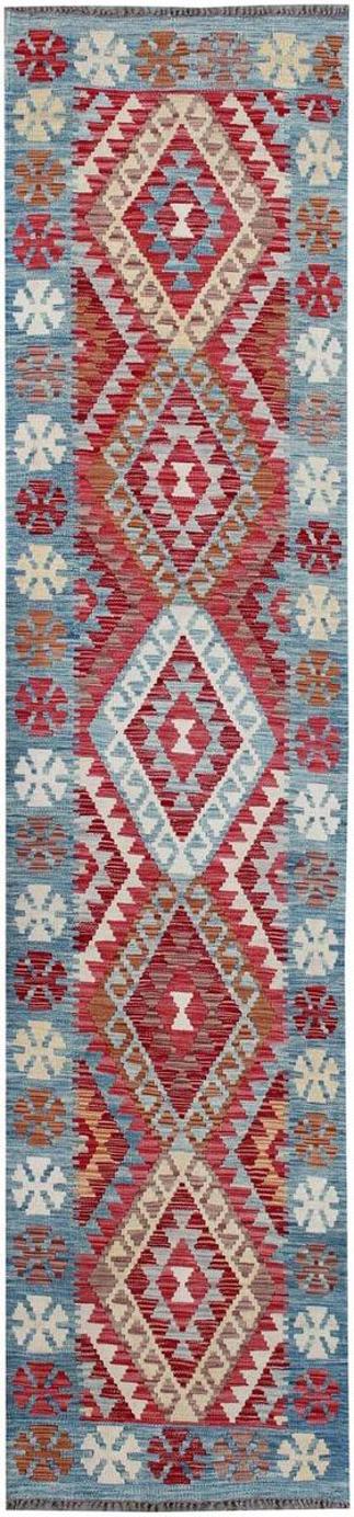 Traditional Afghan Kilim Runner
