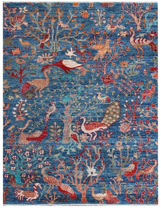 Fine Contemporary Afghan Gabbeh Rug