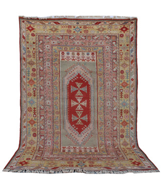Antique Turkish Milas Rug