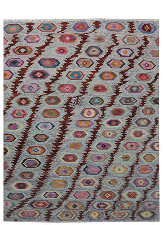 Fine Contemporary Afghan Kilim Rug