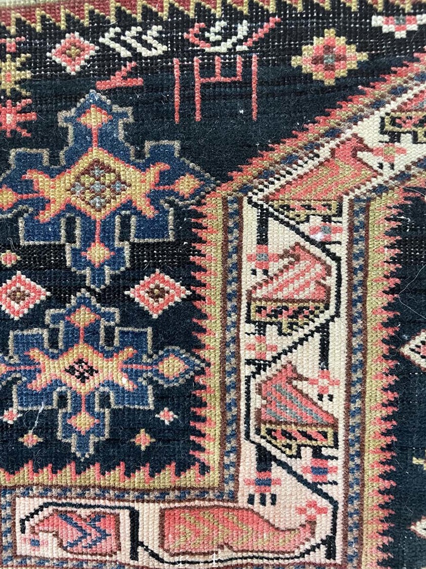 Antique Caucasian Marsali Prayer Rug