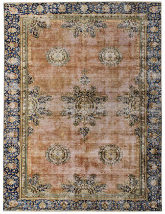 Fine Vintage Overdyed Rug