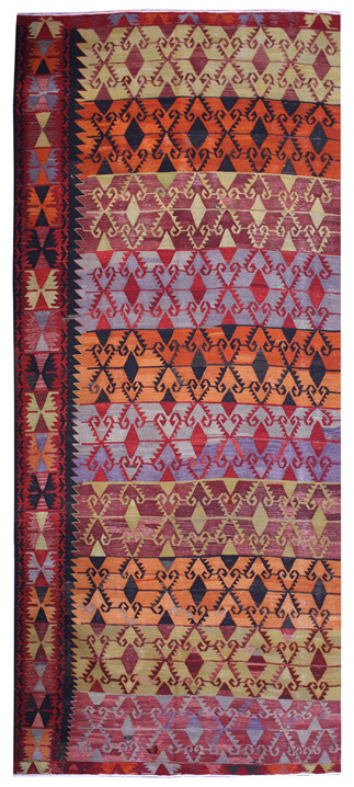 Vintage Anatolian Kilim Rug