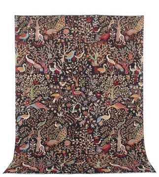 Fine Contemporary Afghan Pictorial Rug