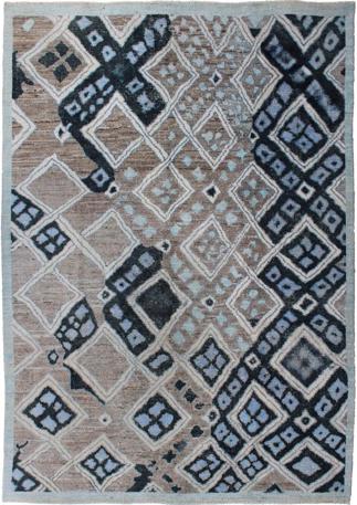 Contemporary Afghan Gabbeh Rug