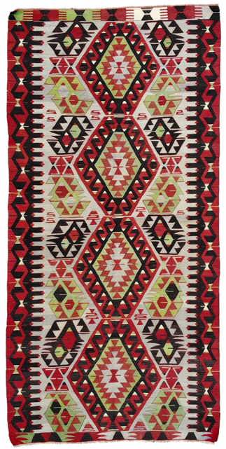 Antique Anatolian Kilim Rug