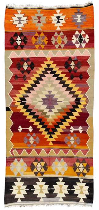 Vintage Anatolian Kilim Rug