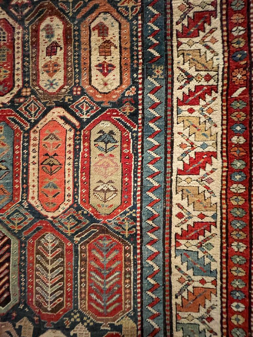 Antique Caucasian Shirvan rug