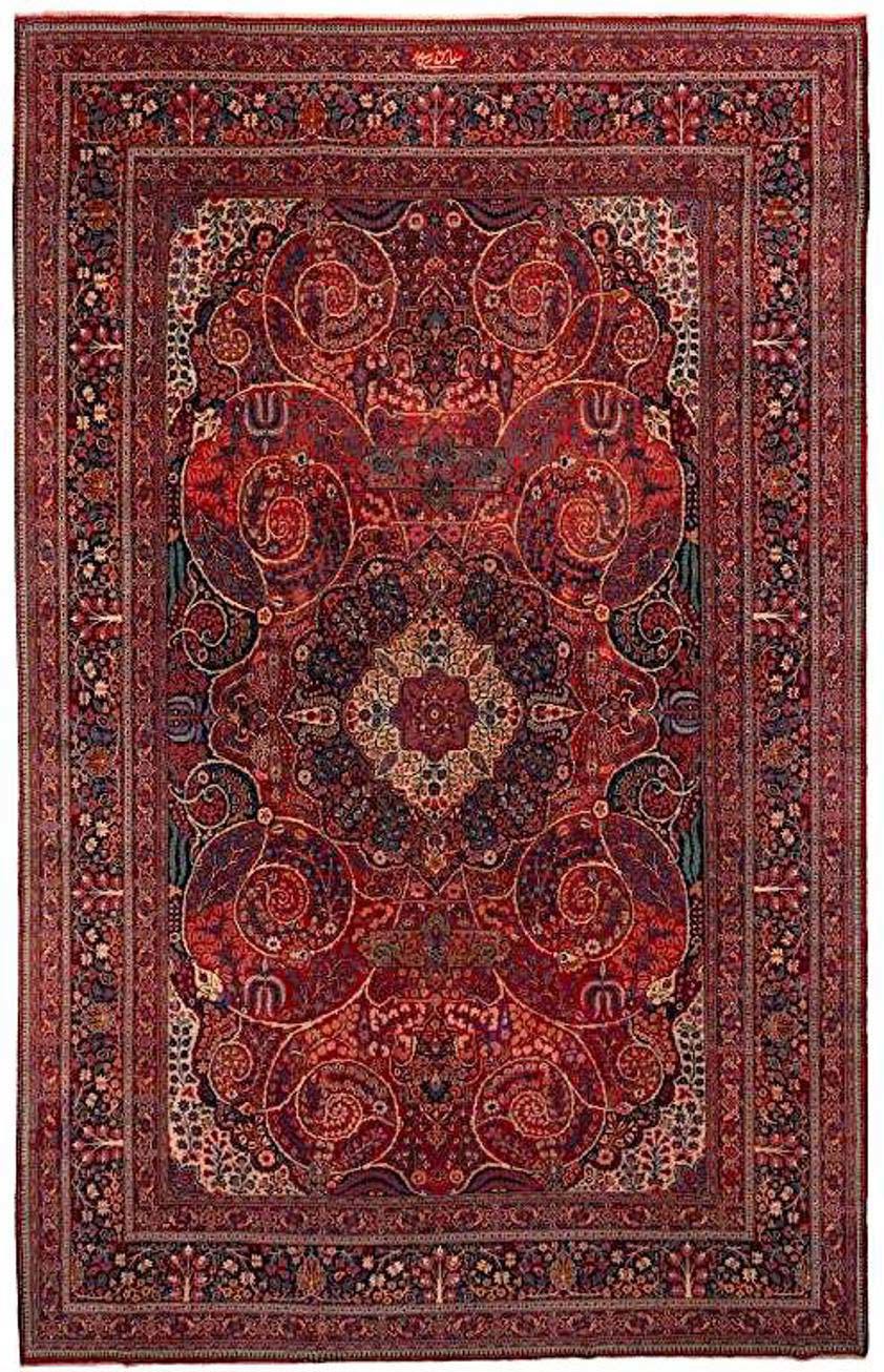 Antique Persian Khorasan Carpet