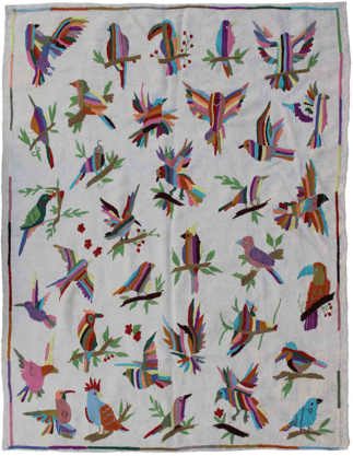 Suzani Afghan Kilim Rug