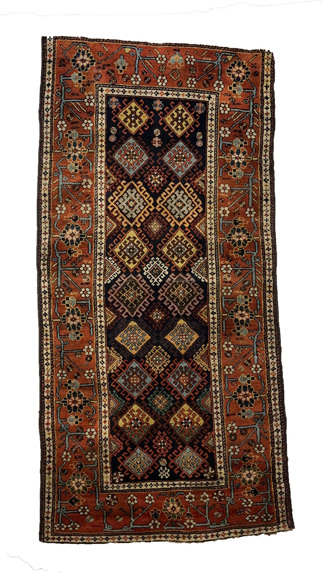 Vintage Caucasian Shirvan Rug