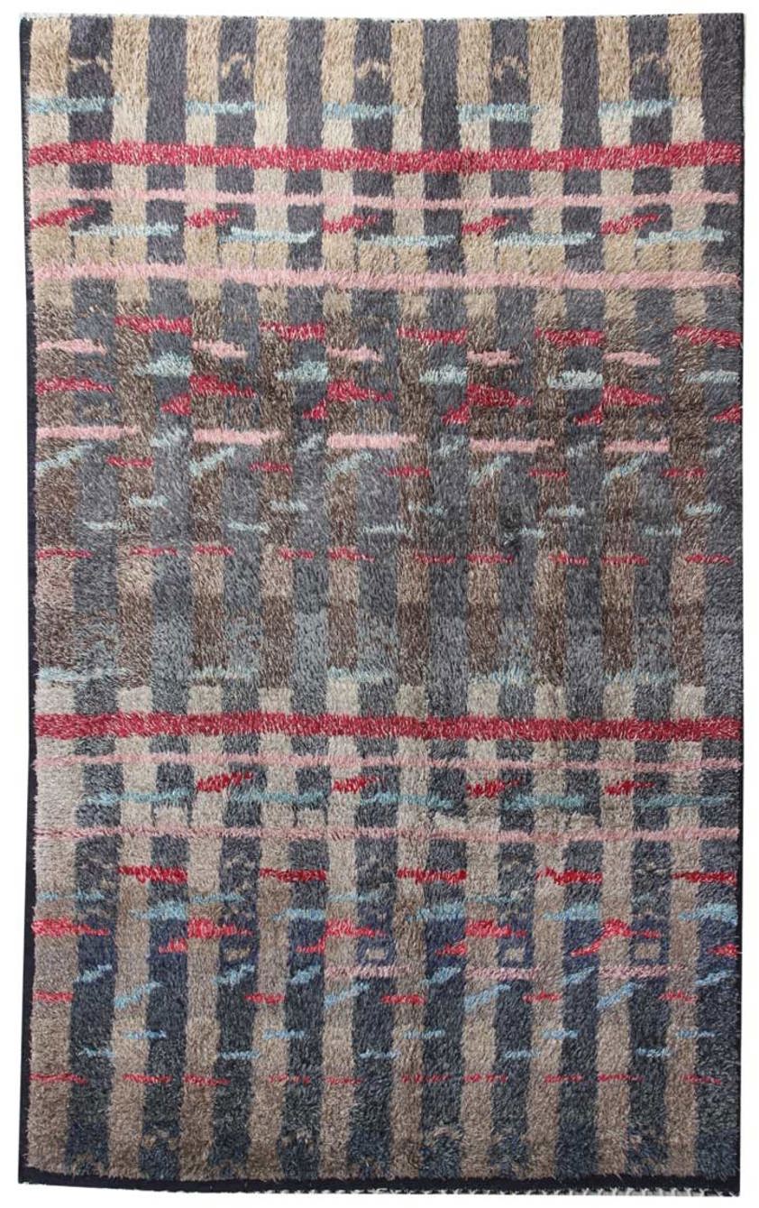 Contemporary Afghan Berber Style Rug