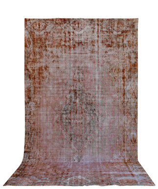 Fine Vintage Overdyed Rug