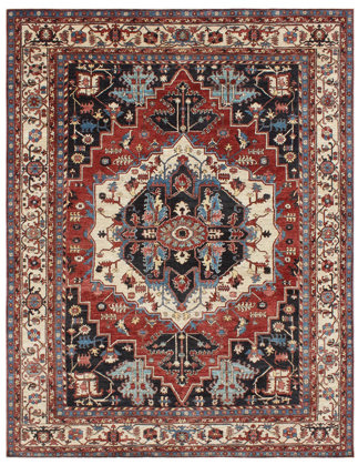Fine Afghan Serapi Rug