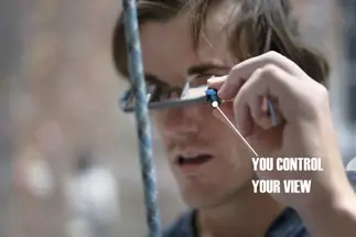 EyeSend Adjustable View Belay Glasses