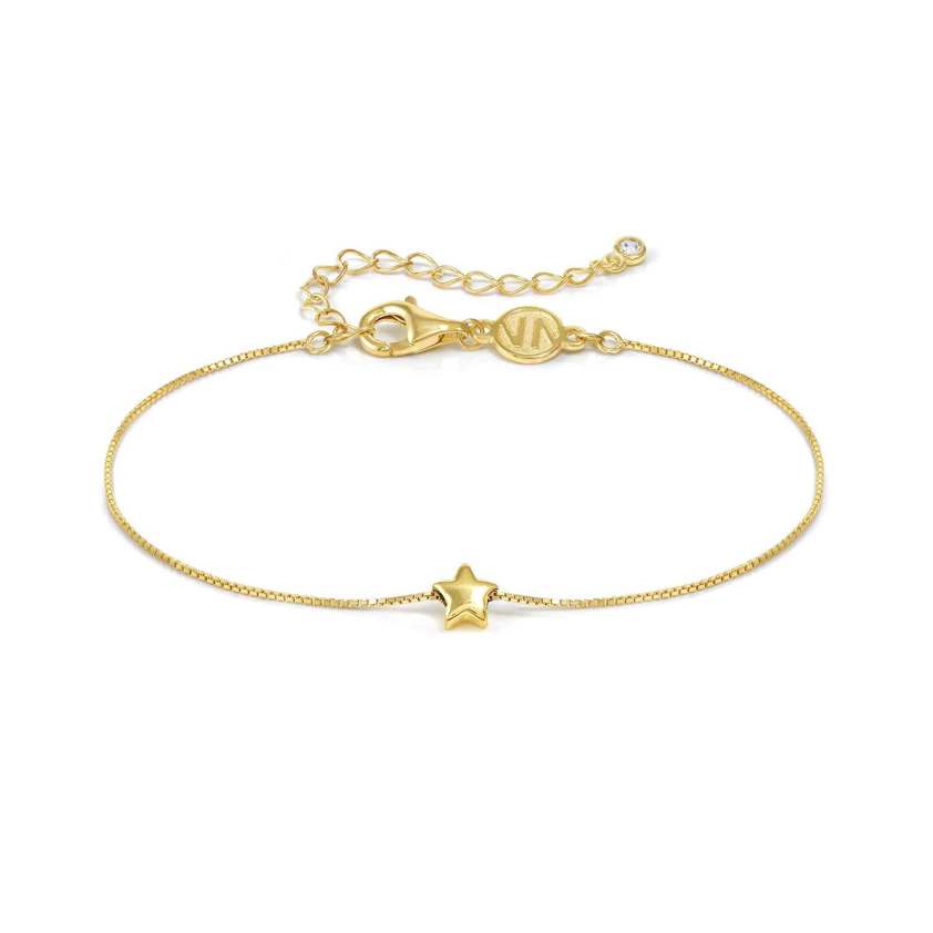 Yellow Gold Plated 241302 ARMONICA Star Bracelet