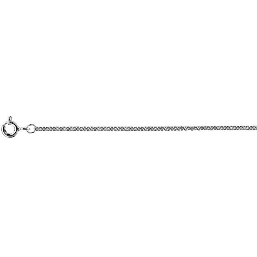 Silver Close Trace Chain 18"