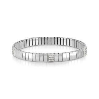 044411 01 N.Y Small Silvershine 5 Cube Bracelet