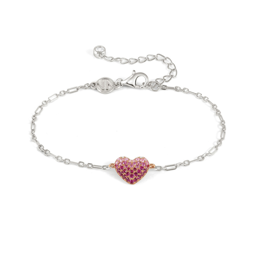 Heart 241102 CRYSALIS Heart/Flower/Butterfly Bracelet