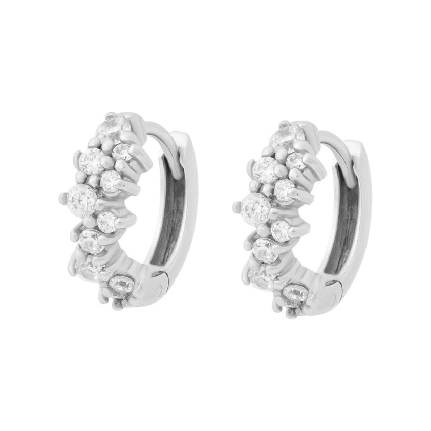 Sterling Silver Luxe Huggies