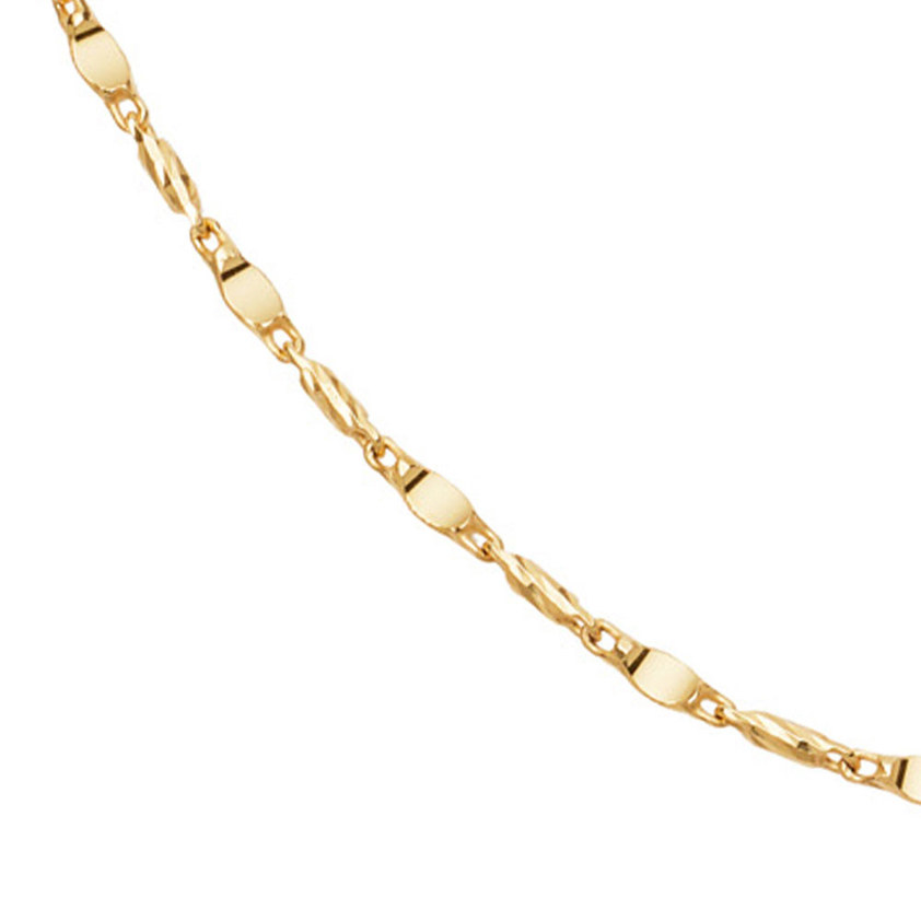 Yellow Gold Vermeil Tidal Twist Necklace