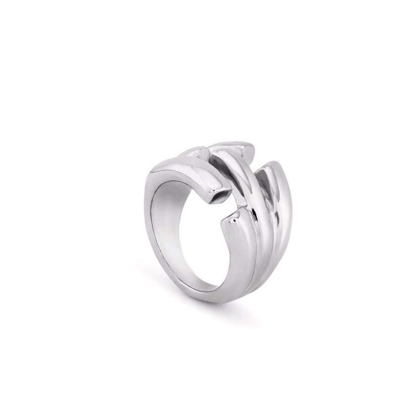 Silver Plated ANI0810 Silver or Gold Plated Ring