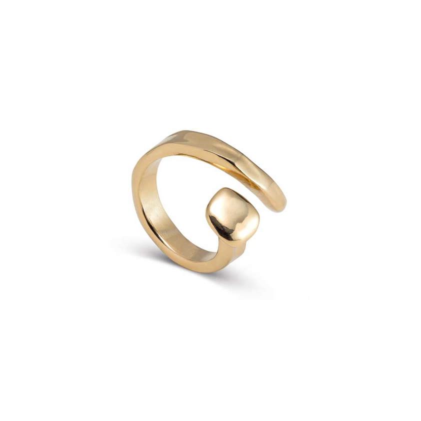 18K Gold Plated B12 Ring