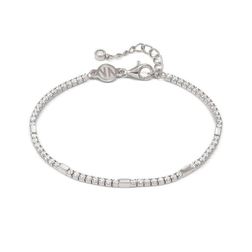 Sterling Silver 242301 Petit Sparkle Tennis Bracelet