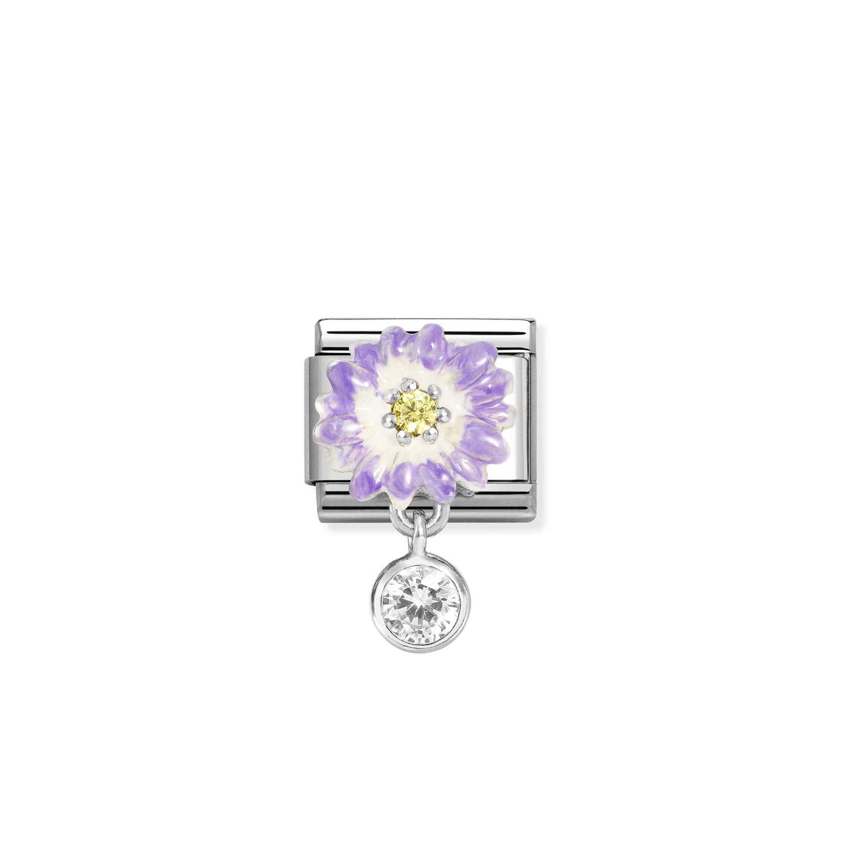 331814 12 Purple Flower/Circle