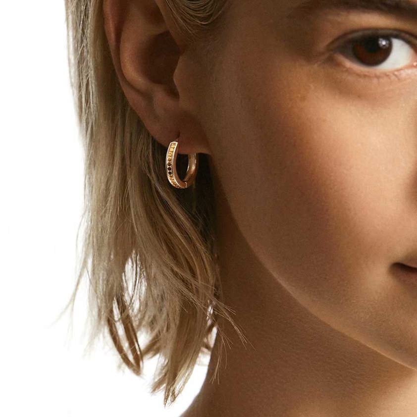 Classic Hinge Reversible Hoop Earrings