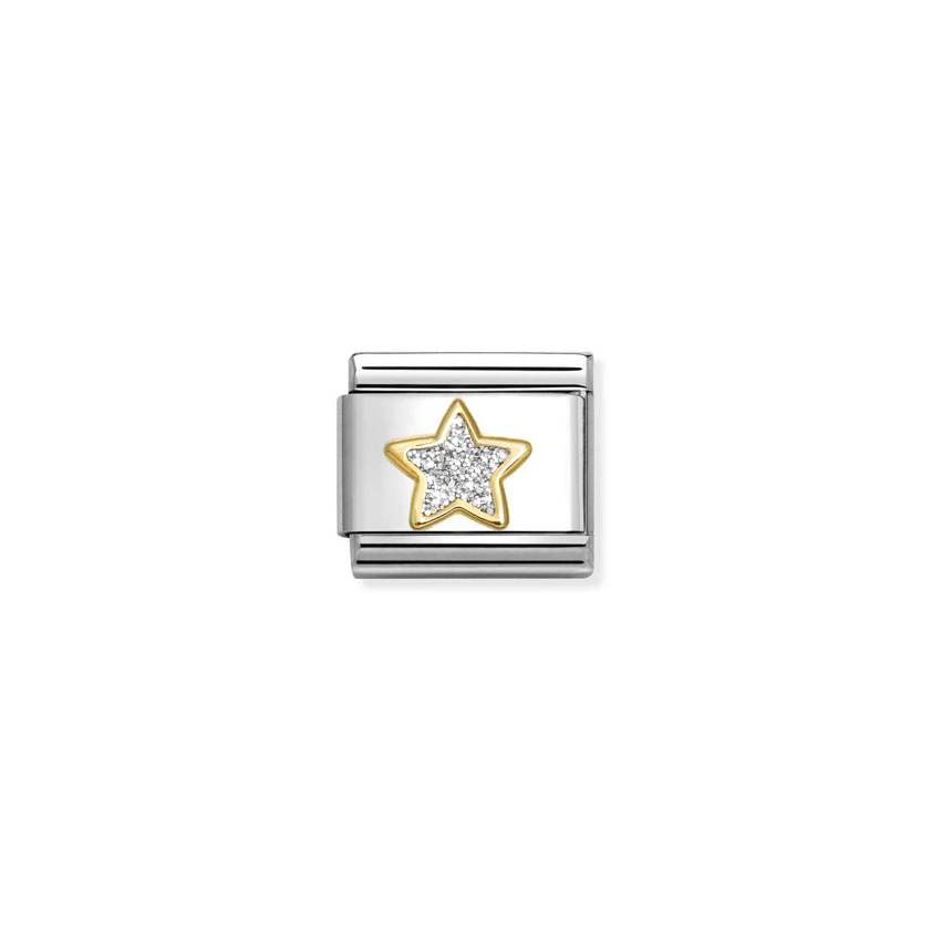 Silver 030220 19/20 Glitter STAR
