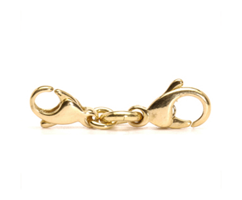 Double Gold Fastener - 18ct (750)