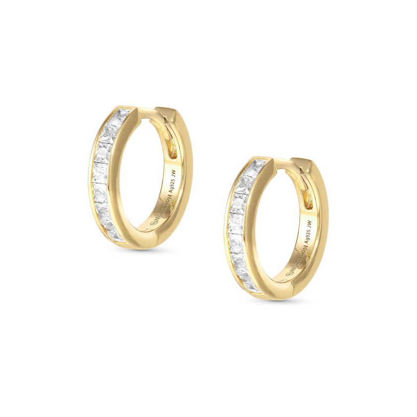 Yellow Gold Plated 240906/14 CARISMATICA Earrings
