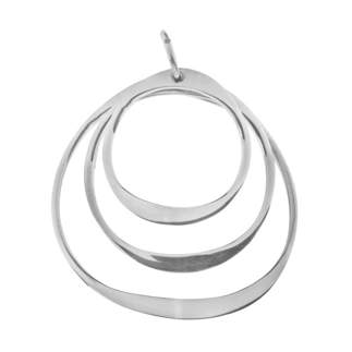 Three Shiny Rings Pendant