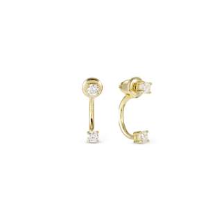 Gold Plated 242212 Fashion ERA Small Earrings