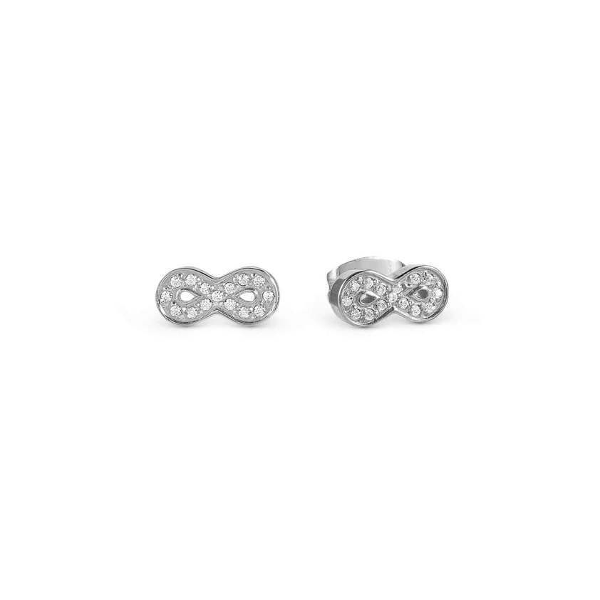 Stainless Steel 134002/08 Soffio D'Armor Infinity Earrings