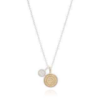 0698NTWT Dual Disc Reversible Necklace