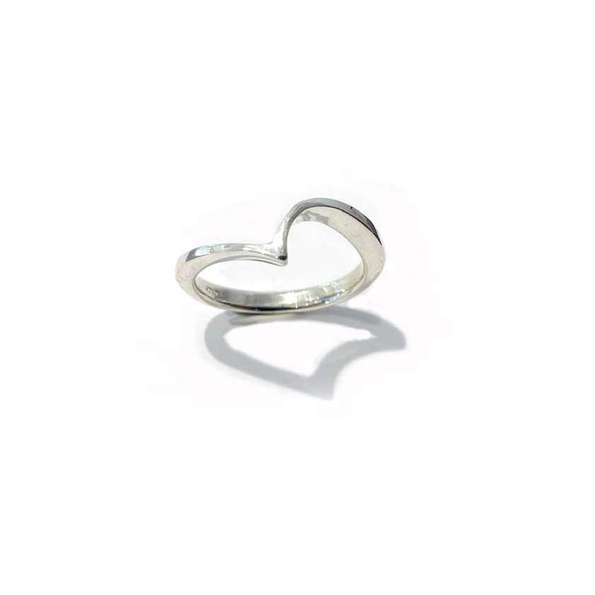Blue Topaz Orbit Ring Set