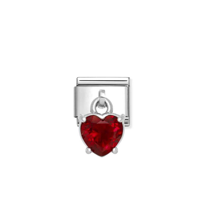 331812 13 Red CZ Heart