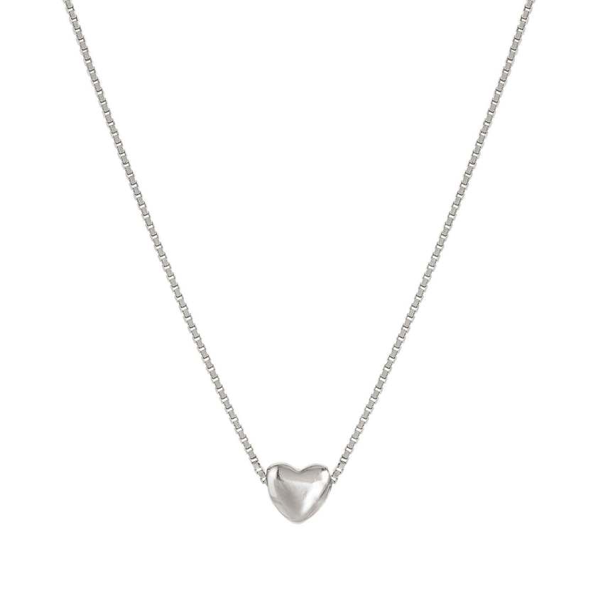 Sterling Silver 241304 ARMONICA Heart Necklace