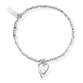 Interlocking Love Heart Bracelet