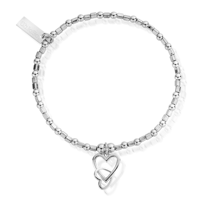 Interlocking Love Heart Bracelet
