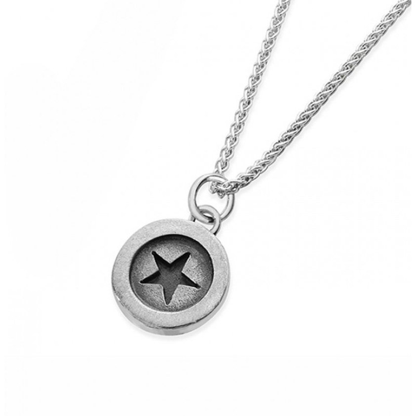 Wee Buttons Star Necklace