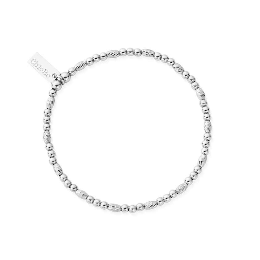 Sterling Silver Dainty Sparkle Bracelet