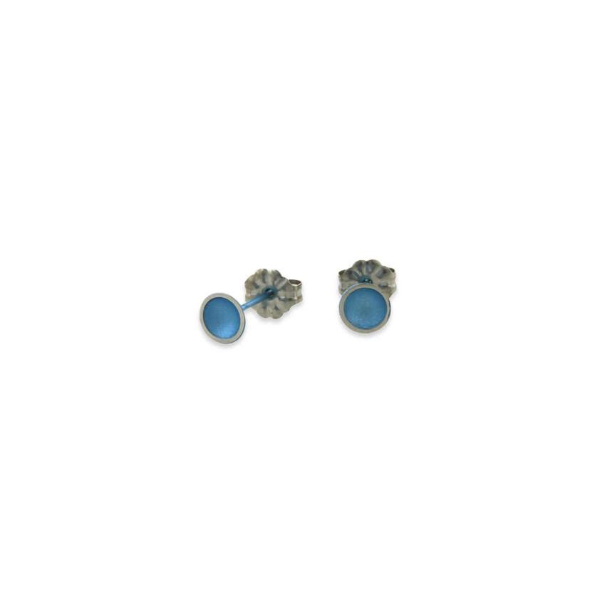 Lt. Blue T.S498 6mm Domed Studs