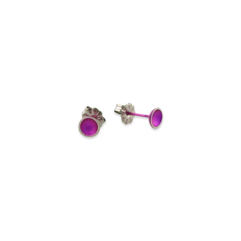 PINK T.S498 6mm Domed Studs