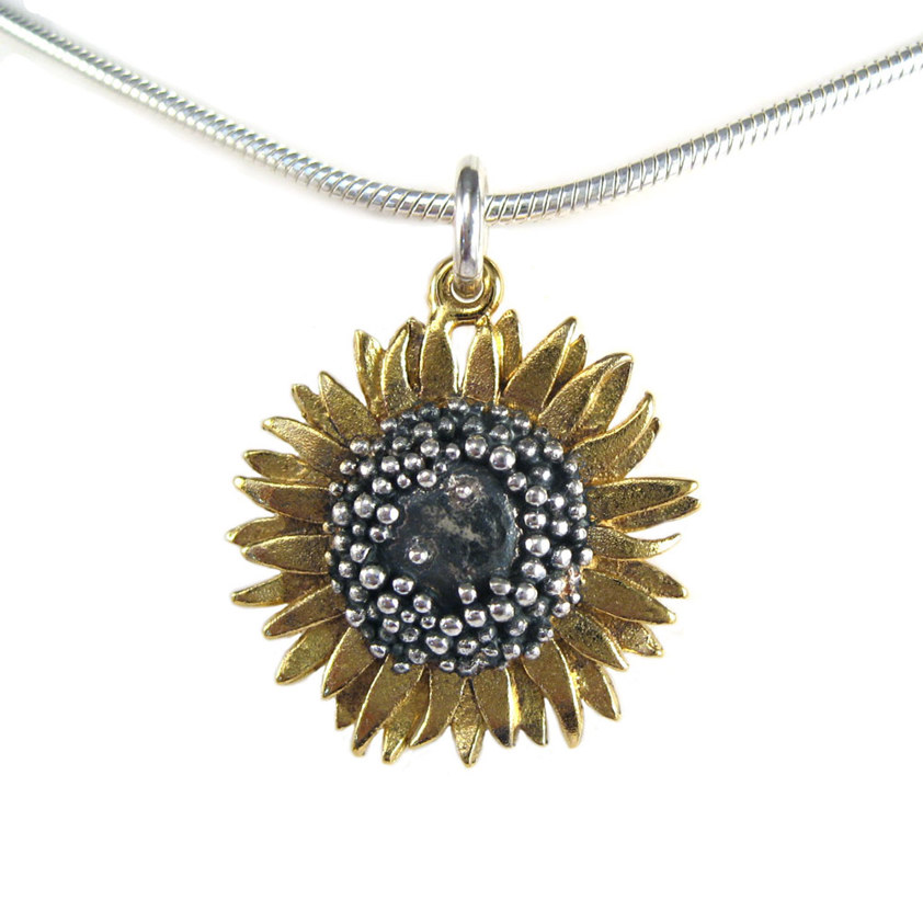 Medium Sunflower Pendant